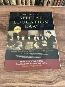 Wrightslaw Special Education Law 3rd Edition Paperback Wright Very Good 2023 - Picture 1 of 7