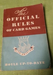 THE OFFICIAL RULES OF CARD GAMES 47TH ED. HOYLE UP-TO-DATE 1950 PAPERBACK - Bild 1 von 8