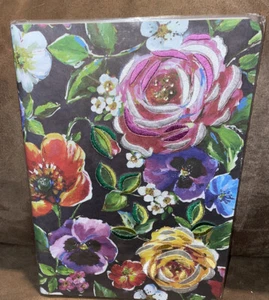 EMBROIDERED JOURNAL FLORAL 120 LINED PAGES BEAUTIFUL!! - Picture 1 of 5