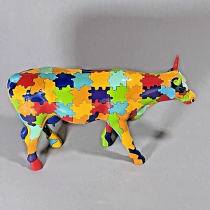 Cow Parade Marcel Wanders Jigsaw Puzzle Cow Cow Parade Kansas City - Picture 1 of 14