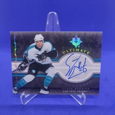 2006-07 Ultimate Collection Ultimate Signatures Steve Bernier #US-SB Auto