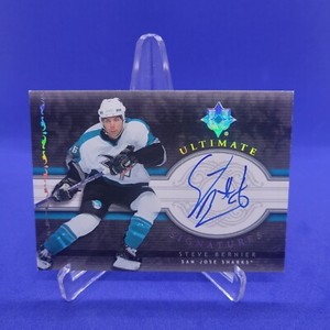 2006-07 Ultimate Collection Ultimate Signatures Steve Bernier #US-SB Auto