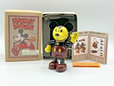 Mickey Mouse Schylling Retro Toy 5" Tall Wind Up Walking & Twisting Figure w Box - Image 1 of 4