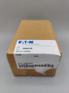 Nuevo en caja Eaton Cutler Hammer GDB2015D SER C estuche moldeado completo interruptor de circuito - Imagen 1 de 3