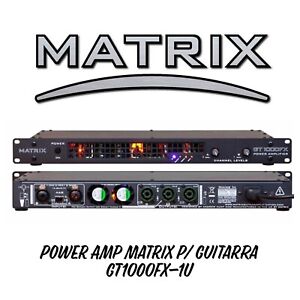 MATRIX GT1000FX GUITAR POWER AMPLIFIER - NEW BOXED
