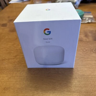 Google - Nest Wifi - Mesh Router (AC2200) - Snow- H2D - Image 1 of 4