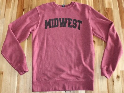 Sudadera de forro polar District V.I.T. para mujer - Jersey "Midwest" granate | Talla SM Foto 1 de 4