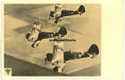 Orig. Foto AK Postkarte Henschel Hs 123 Flugzeug im Flug - Unsere Luftwaffe
