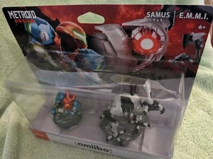 Neu Metroid Dread Amiibo - Samus und E.M.M.I. Figuren (2 Stück Set) versiegelt  - Bild 1 von 7