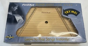 First Act LAP HARP, All Wood Construction, 15 Tunable Strings 10 Songs - Picture 1 of 6