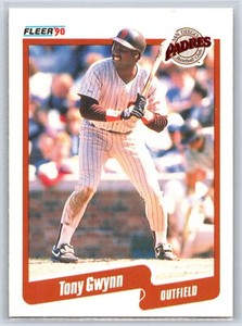 1990 Fleer #157 Tony Gwynn  San Diego Padres
