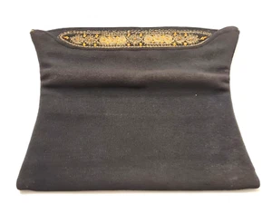 Rare Vintage Israel Hameshakem Yemenite Hand Embroidery Evening Handbag - Picture 1 of 6