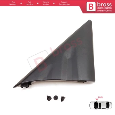 Right Side Mirror Door Triangle Fender Cover for Ford Transit MK8 V363 2013-2024 - Imagem 1 de 4