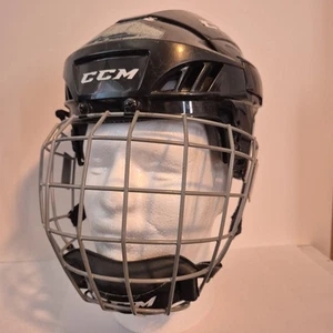 Casco de hockey CCM FL40 XS con máscara facial completa certificado 2022 negro extra pequeño - Imagen 1 de 19