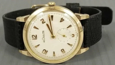 Reloj mecánico vintage Jaeger-LeCoultre sub esfera segundero - no funciona Foto 1 de 4