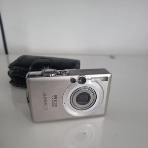 Canon Digital IXUS 60 6.0MP Digital Camera - Silver SOLD FOR PARTS. NOT WORKING - Picture 1 of 13