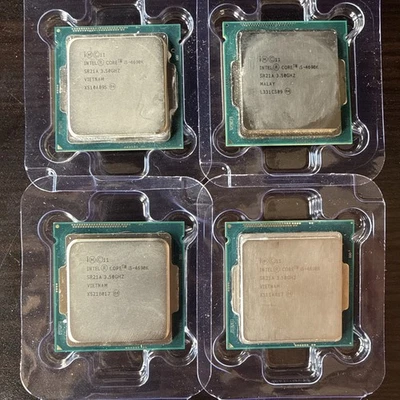 LOTE DE 4 - Procesador CPU Intel Core i5-4690K SR21A 3,5 GHz 6M 4 núcleos LGA-1150 Foto 1 de 4