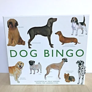 Juego de mesa de bingo para perros de Laurence King edad 6+ hasta 6 jugadores razas ilustradas - Imagen 1 de 7