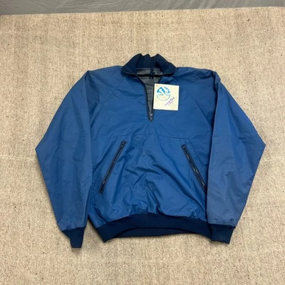 Vintage Banana Equipment Pullover Jacket Mens Large Blue 80s Deadstock Gore Tex - Image 1 of 4