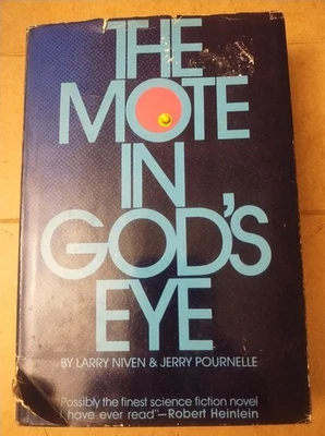 THE MOTE IN GOD'S EYE by Larry Niven Jerry Pournelle 1974 HC/DJ Foto 1 de 4