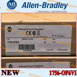 New PLC-AB 1756-OF6VI SER A ControlLogix 6Pt Iso A/O Voltage Module - Picture 1 of 5