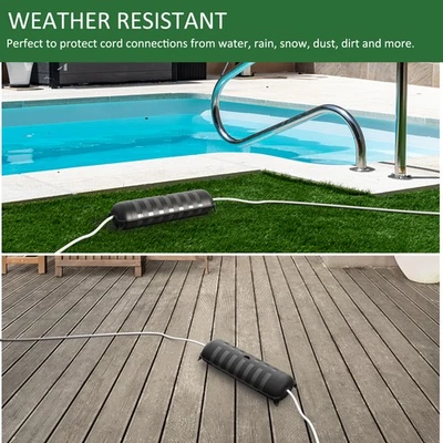 Safety Seal Enclosure for Holiday Lights, LED Strips, Power Tools, Fountain - Image 1 of 4