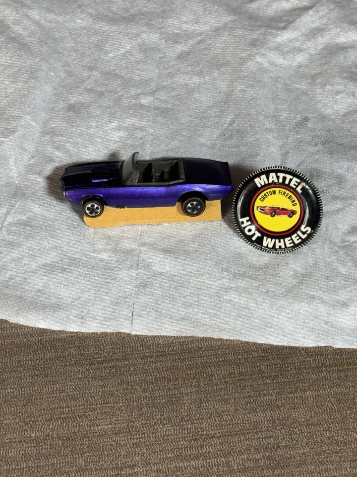 Hot Wheels Redline 67 Специальный Firebird США Фиолетовый Brn/Int Настоящий Хороший - Изображение 1 из 4