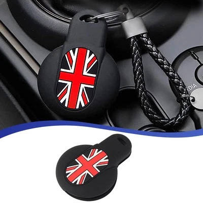 1pcs Black Silicone Key Case FOB Cover For MINI Cooper F55 F56 2014 2015 MINI - Imagem 1 de 4