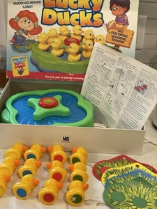 Gioco da tavolo vintage Lucky Ducks completo elettronico bambino bambini testato funziona età 3-6 - Foto 1 di 9
