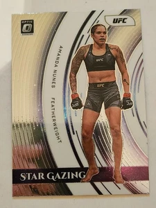 Amanda Nunes - 2022 Donruss Optic UFC Star Gazing Insert Card - Picture 1 of 2