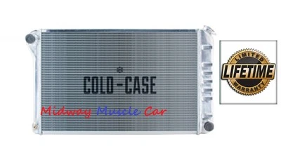 70-81 Pontiac Firebird Trans Am Estuche Frío Aluminio Radiador Transmisión Manual Foto 1 de 4