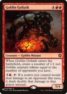 Goblin Goliath Game Night: 2018 The List NM MTG - Picture 1 of 1