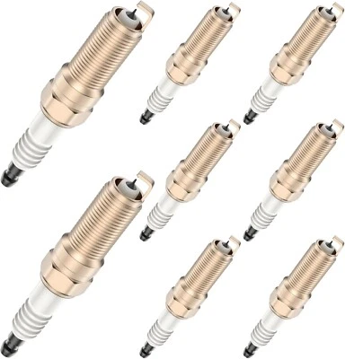 8Pcs Iridium & Platinum Spark Plugs For Chevrolet Silverado GMC Sierra 5.3L - Image 1 of 4