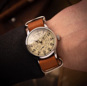 Fliegeruhr, Sowjetisches Militär, Luftwaffe UdSSR, Sowjet Vintage Uhr Flieger - Bild 1 von 4