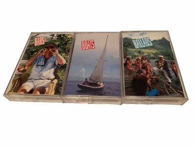 Jimmy Buffett 3 Cassette Tape Set: Boats, Bars &Ballads 3 Tapes Only GOOD - Image 1 of 4