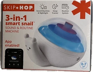 Máquina inteligente de sonido y rutina Skip Hop 3 en 1 caracol nueva envío rápido - Imagen 1 de 4