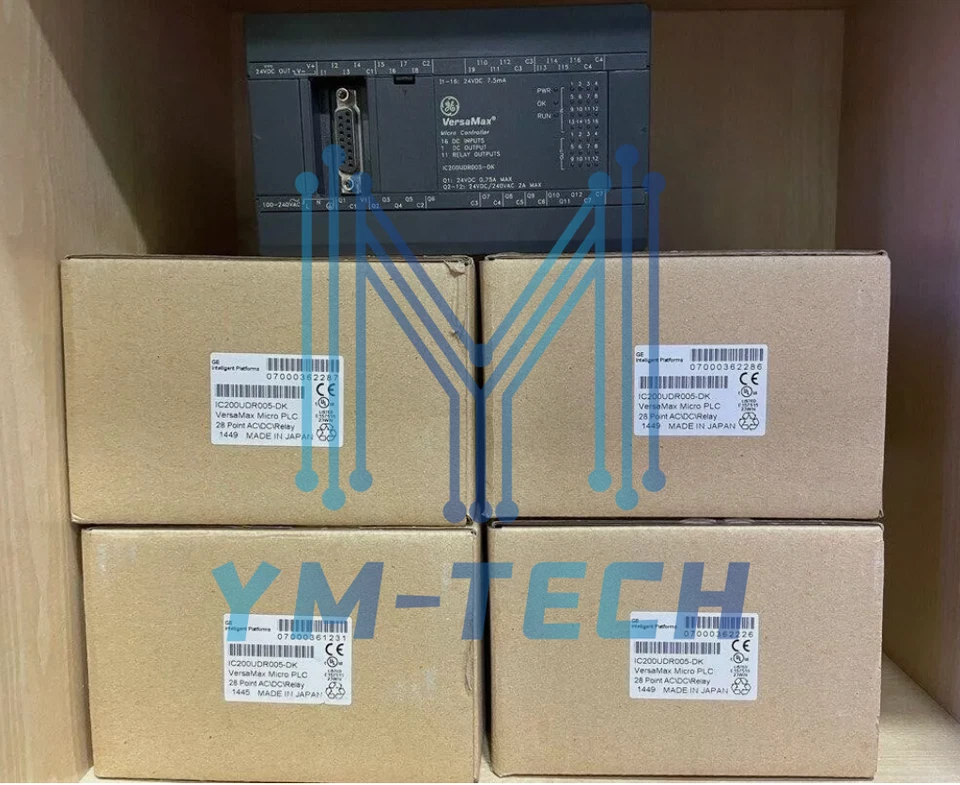 New One GE Fanuc VersaMax Micro Controller IC200UDR005-DK - Image 1 of 1