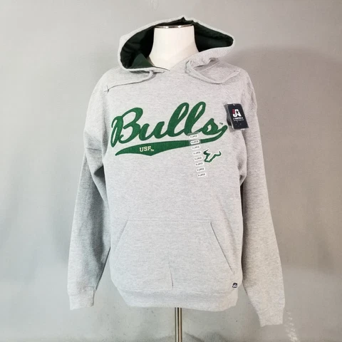 USF Bulls hoodie sweatshirt sweater men's XL extra large Gray pullover NEW Cover