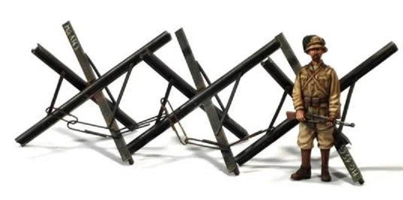 MODEL VICTORIA ANTI-TANK BARRAGES NORTH AFRICA Scala 1:35 Cod.4099 - Immagine 1 di 1