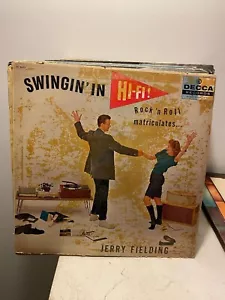 Jerry Fielding & His Orchestra – Swingin' In Hi-Fi Vintage 33rpm VG+ AB22 - Imagen 1 de 2