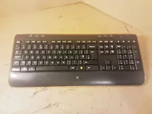 Logitech Wireless Keyboard Set K520 UK Tastatur USB Dongle fehlt - Bild 1 von 12