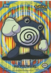 Pokemon TV Animation Edition Serie 2: #61 Poliwhirl Animation Stick-ons Karte #3 - Bild 1 von 1