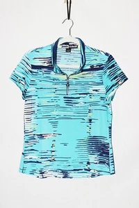 Jamie Sadock Golf Short Sleeve Polo Shirt Top Blue size S - Picture 1 of 5