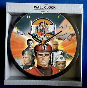 Captain Scarlet Themed Wall Clock