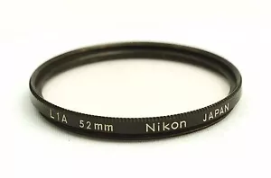 @ SakuraDo Camera @ Nikon Black Rim Screw-In Mount L1A 52mm Lens Filter - Picture 1 of 4
