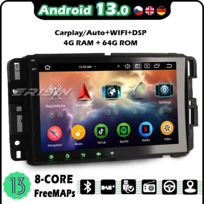 64GB Android 14 Autoradio Navi Carplay Buick Enclave GMC Sierra Acadia Chevrolet - Bild 1 von 4