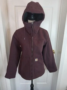 Sudadera con capucha forrada Carhartt Super Dux Rain Defender para mujer pequeña OJ5001-W ¡Bonita! - Imagen 1 de 17