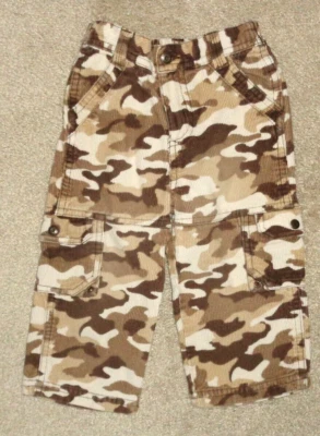 Pantalones de pana de camuflaje Sonoma para niños pequeños marrón talla 18 meses  Foto 1 de 2