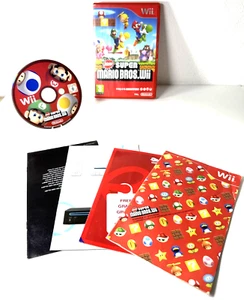 NEU SUPER MARIO BROS. WII NINTENDO KOMPLETT PAL ITA - Bild 1 von 8
