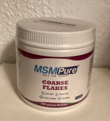 Kala Health MSMPure Copos Gruesos 250 Gramos Polvo MSM Cristales de Azufre 2/27 Foto 1 de 4